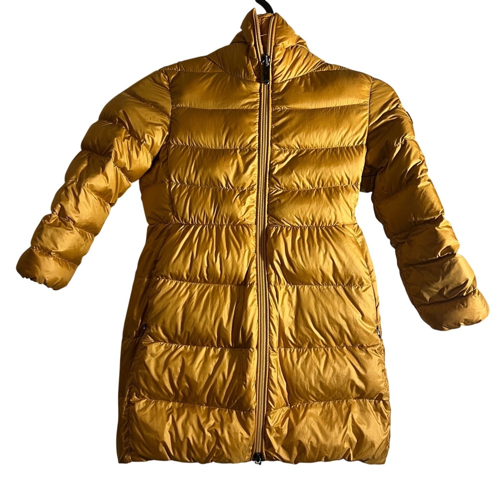 Il Gufo Kids Puffer Hooded Jacket  in Mustard Yellow, Kids Size 4A (US‎ Size 4T)